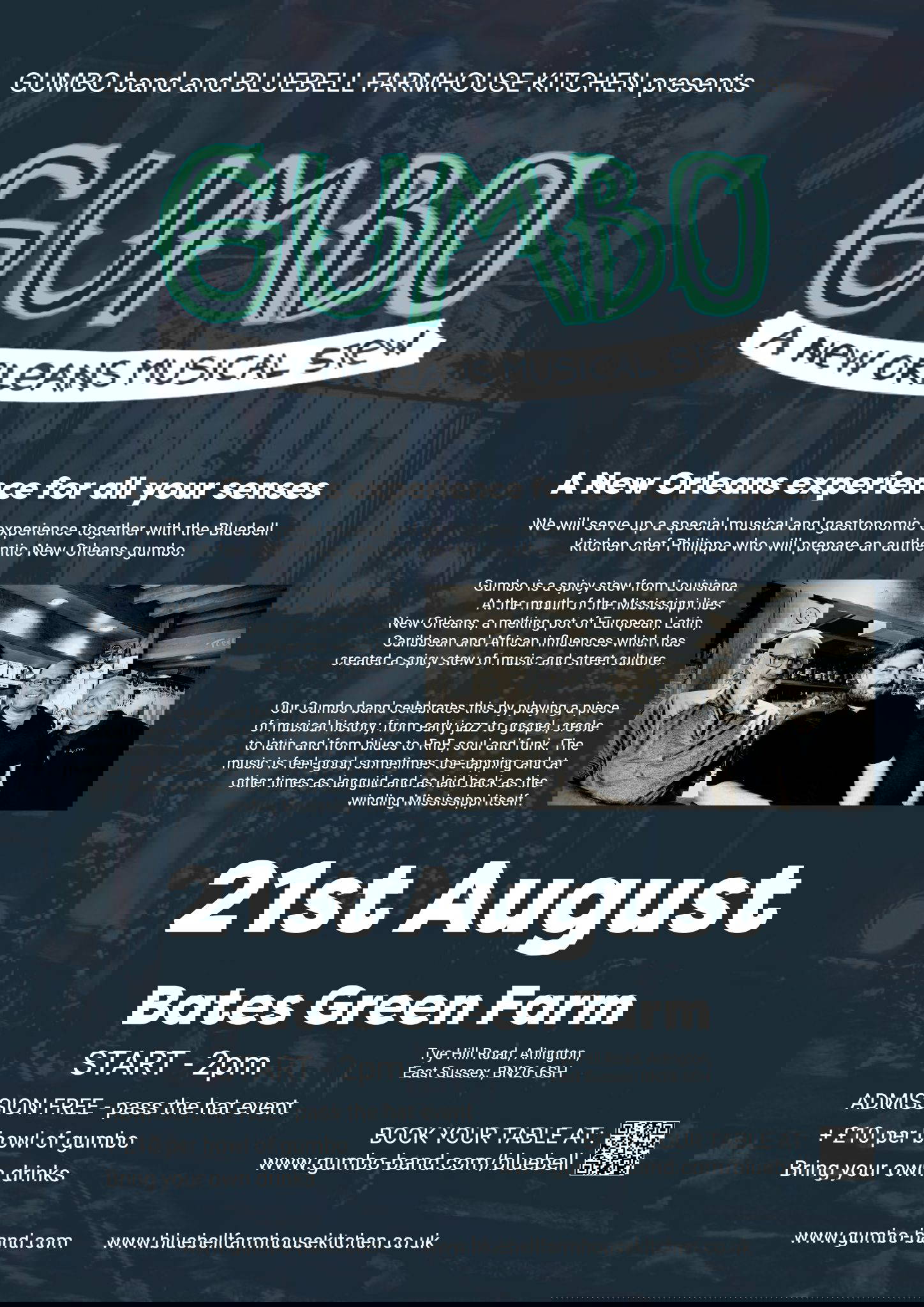 A New Orleans GUMBO experience for all your senses What's on in Hailsham